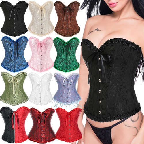 Women overbust corset top - overbust,
