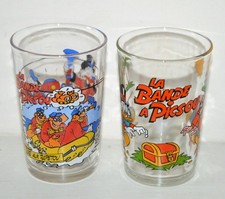 LOT 2 anciens Verre à