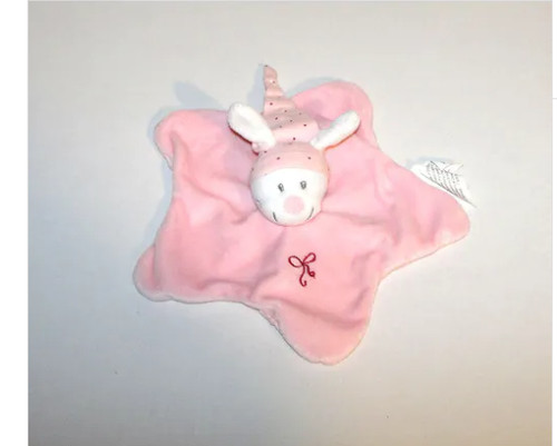 Doudou etoile lapin nicotoy - doudou,
