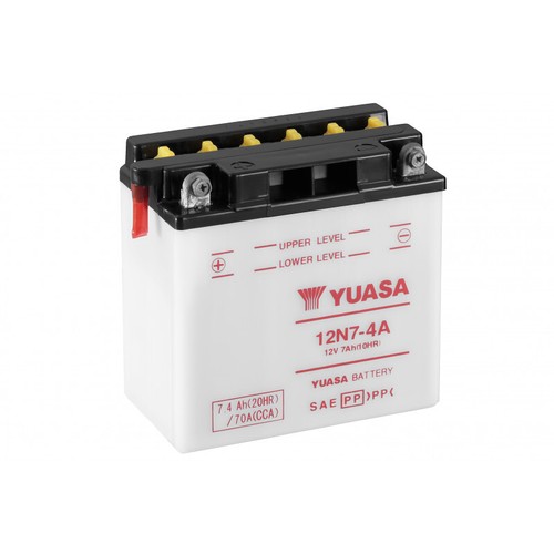 Batterie moto yuasa 12n7 - batterie,
