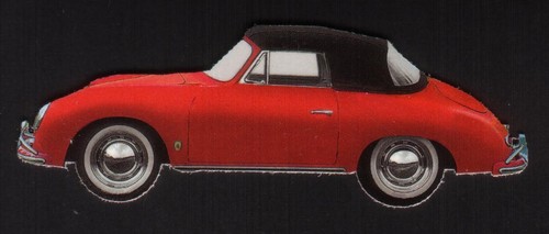 10u porsche 356 rouge sports - porsche,