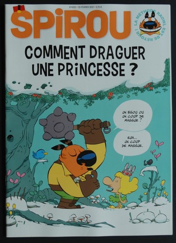 Spirou 4322 2021 - de, complet