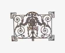 balconnière  en fonte / grille de balcon 