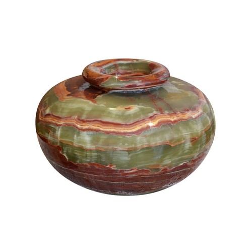 Vase onyx vert - en,