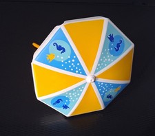 Playmobil parasol avec son mat