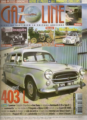 Gazoline 141 renault - gazoline,