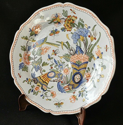 Assiette desvres modèle - assiette, rouen