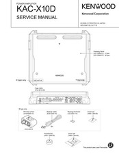 Service Manuel D'Instructions