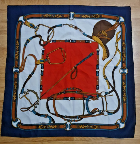 Grand foulard chale vintage - chale,