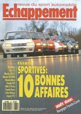 ECHAPPEMENT N°271 205 RALLYE / CLIO 16 S / MAZDA 323 GT & 4WD / SUPRA / OMEGA