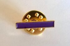 Rappel de boutonnière émaillé, Chevalier des palmes académiques, 17 x 3 mm