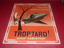 AVIATION AFFICHE ORIGINALE
