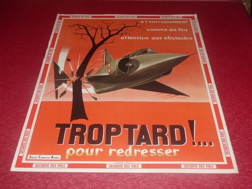 Aviation affiche originale - aviation,