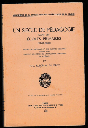 Rulon friot un siecle - friot,