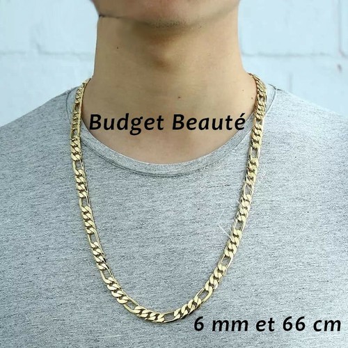 Collier chaîne figaro - , en