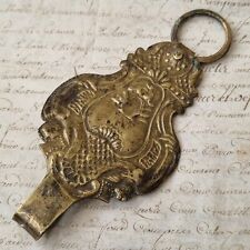 Rare Crochet A Tableau XVIIIè Laiton Georgian French Frame Support French 18thC