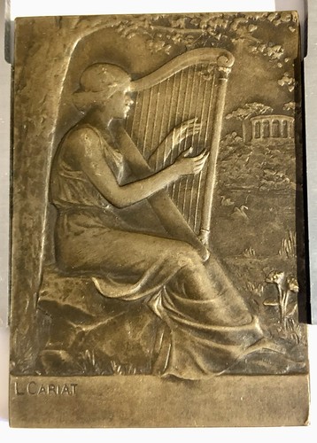 Médaille plaque bronze - mÉdaille, par