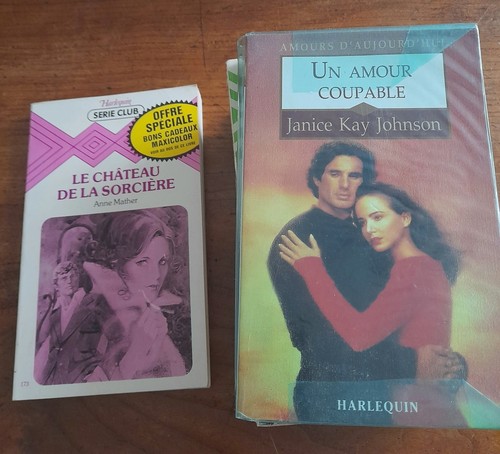 Lot livres harlequin - ,