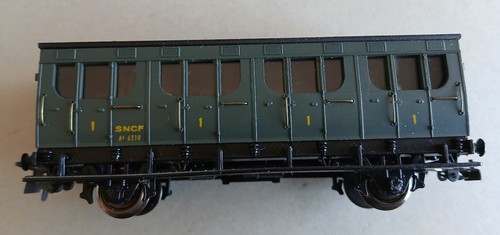 Voiture essieux 1e - ho, classe