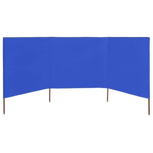 Paravent extérieur bleu azur