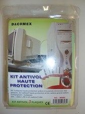 KIT ANTIVOL A 3 PLAQUES securise l'ensemble de votre informatique    
