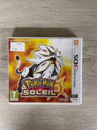 Pokemon soleil nintendo 3ds - pokemon,