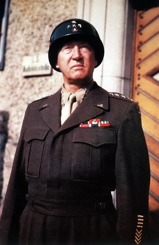 Ww2 photo patton - us, ike