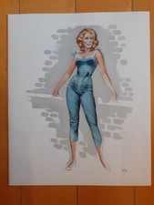 Lithographie ASLAN pin up