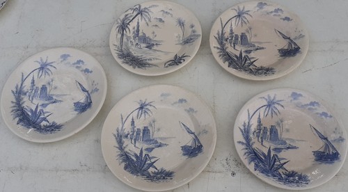 2562 assiettes gien - assiettes,