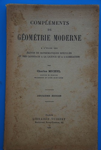 Livre ancien cours maths - livre, de
