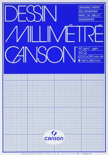 Bloc feuilles papier - 50,