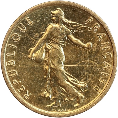 Franc semeuse piéfort en - franc,