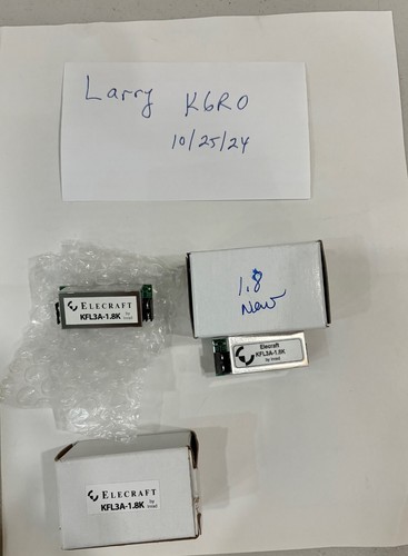 Elecraft kfl3a ssb filter - kfl3a, 1.8k