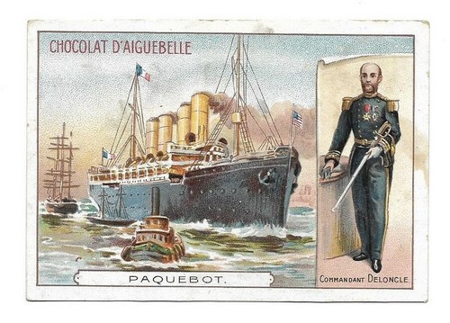 Paquebot commandant deloncle - commandant,