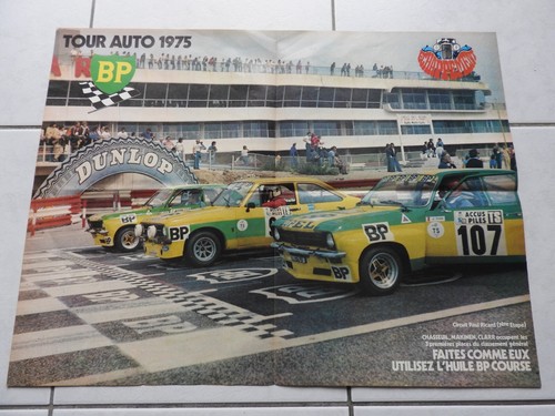 Poster tour auto - 1975,