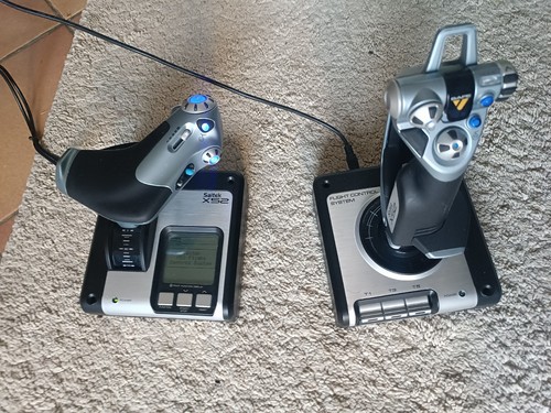 Saitek logitech joystick - logitech,