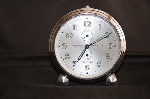Réveil ancien inox bayard - réveil,