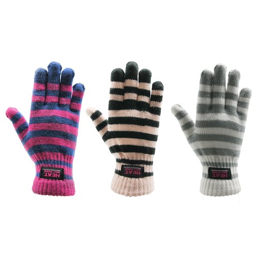 Femmes hiver chaud rayure - femmes,