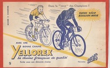 BUVARD - YELLOREX - CHAINE FRANCAISE DE QUALITE  -  SEDIS - VELOS