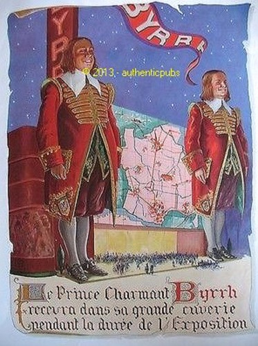 Publicite byrrh prince - le,