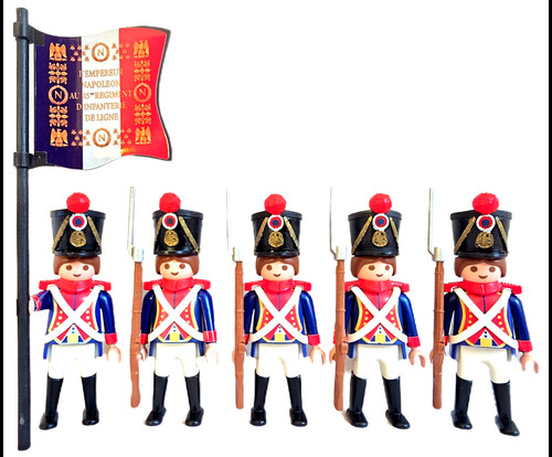 Playmobil soldats français - soldats,