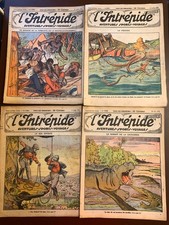 T2)lot de 8 "L'INTREPIDE" de
