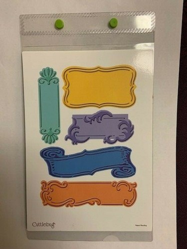 Cuttlebug embossing plus tag - embossing,