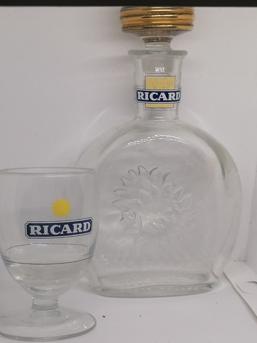 Petite carafe ricard verre - petite, en
