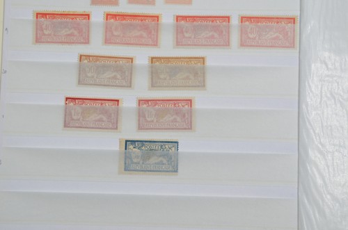 Stock timbres neufs - stock,