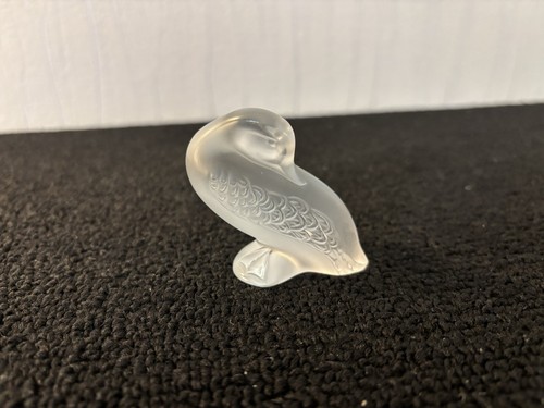 Canard cristal lalique - de,