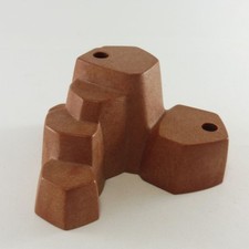 2666 Playmobil Rocher marron