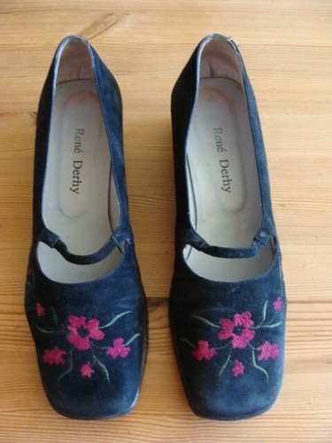 Chaussures rené derhy daim - derhy, en