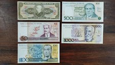 LOT DE 5 BILLETS DE BANQUE DU