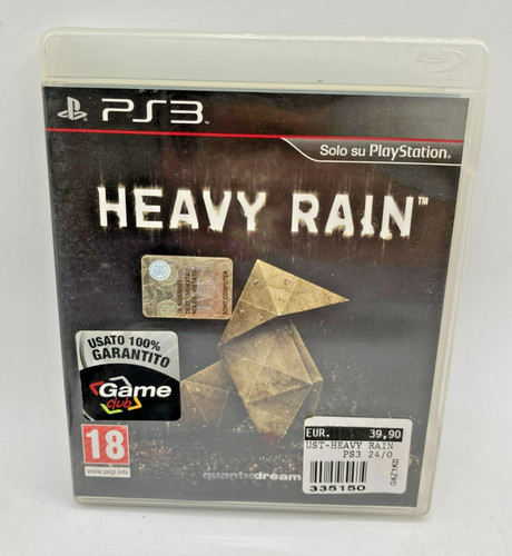 Heavy rain ps3 sony - heavy,